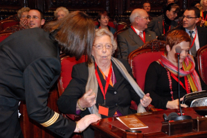 Wijsheid verjaart niet uitgenodigd op Koningsdag in Brussel in 2012