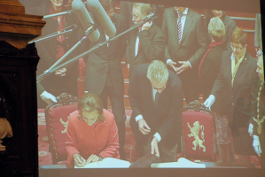 Wijsheid verjaart niet uitgenodigd op Koningsdag in Brussel in 2012