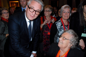 Wijsheid verjaart niet uitgenodigd op Koningsdag in Brussel in 2012