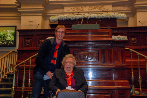 Wijsheid verjaart niet uitgenodigd op Koningsdag in Brussel in 2012