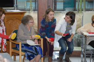 Interactie tussen jongeren en bewoners