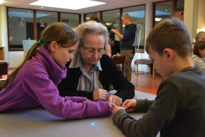 Interactie tussen jongeren en bewoners