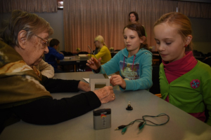 STEM diaprojector maken (foto)