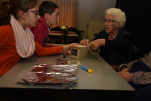 STEM diaprojector maken (foto)