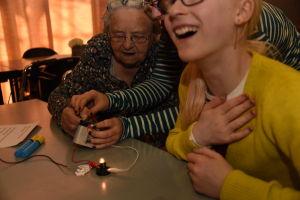 STEM diaprojector maken (foto)